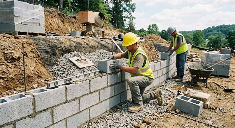 Block Wall Replacement in Stamford, CT