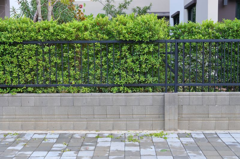 Brick Fence Installation in Boston, MA