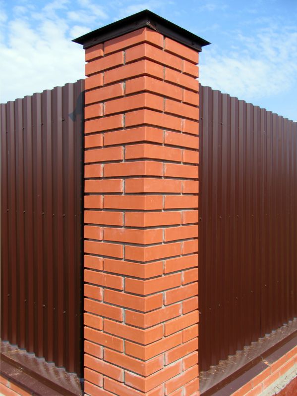 Brick Fence Installation in Stamford, CT